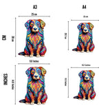 Animal Jigsaw Puzzle > Wooden Jigsaw Puzzle > Jigsaw Puzzle Australian Shepherd Dog - Jigsaw Puzzle