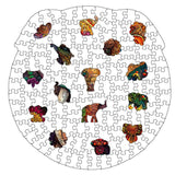 Animal Jigsaw Puzzle > Wooden Jigsaw Puzzle > Jigsaw Puzzle Enchanted Elephant - Jigsaw Puzzle