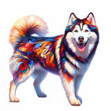 Animal Jigsaw Puzzle > Wooden Jigsaw Puzzle > Jigsaw Puzzle A4 Husky Dog - Jigsaw Puzzle