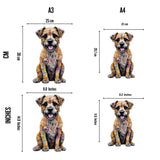 Animal Jigsaw Puzzle > Wooden Jigsaw Puzzle > Jigsaw Puzzle Border Terrier Dog - Jigsaw Puzzle