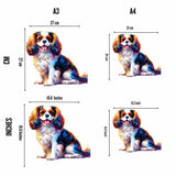Animal Jigsaw Puzzle > Wooden Jigsaw Puzzle > Jigsaw Puzzle Cavalier King Charles Spaniel Dog - Jigsaw Puzzle