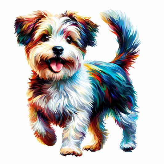 Animal Jigsaw Puzzle > Wooden Jigsaw Puzzle > Jigsaw Puzzle A4 Jack-A-Poo Dog - Jigsaw Puzzle